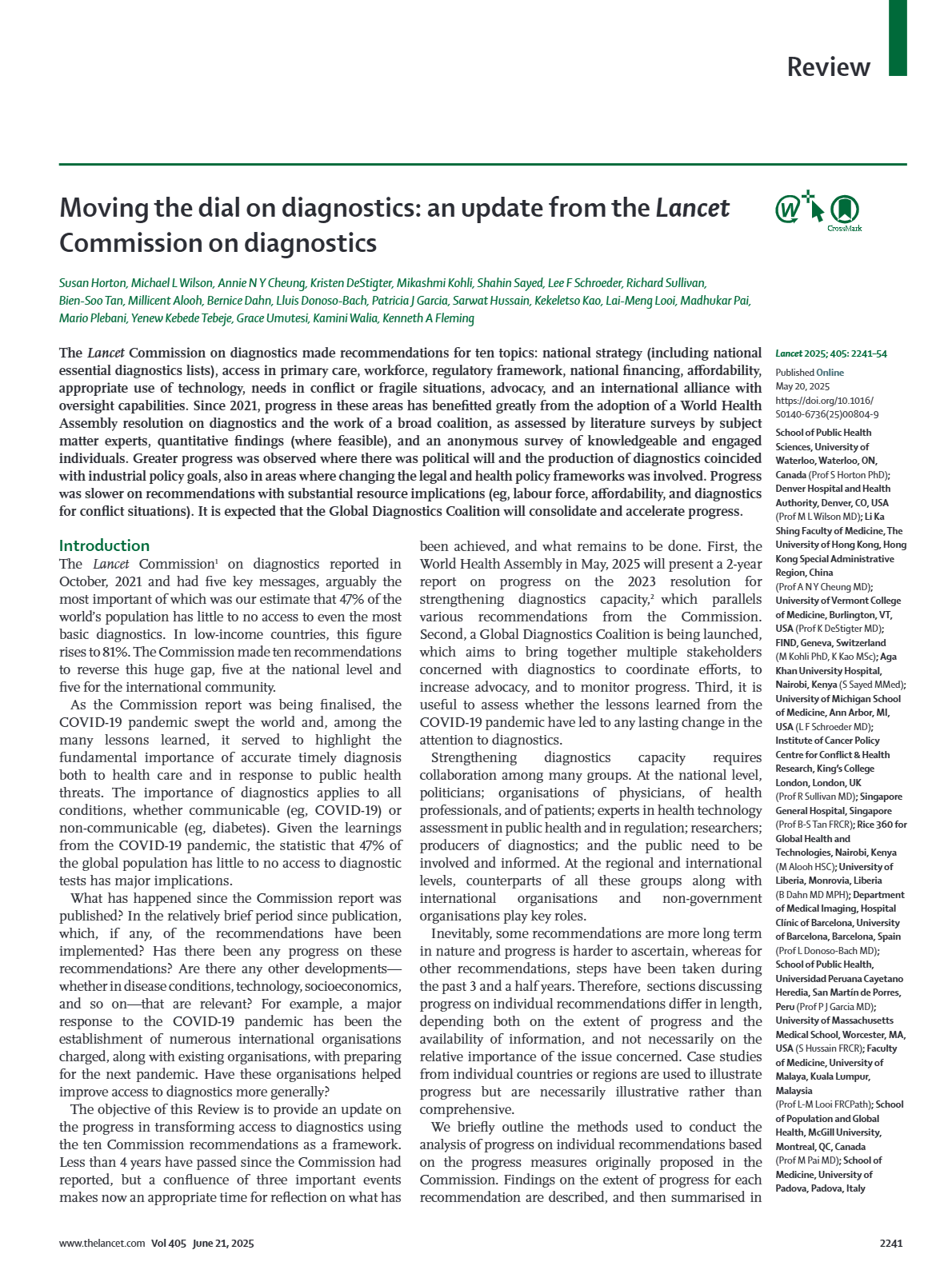 Surveillance, Case Investigation and Contact Tracing in Filovirus ...