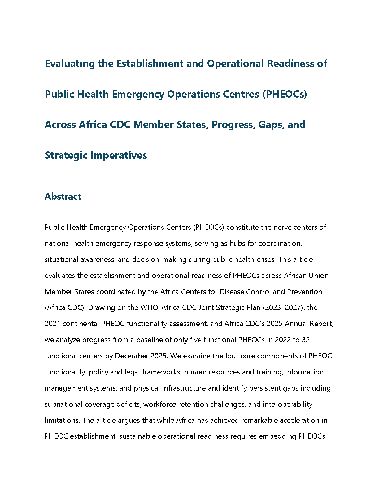 Bundibugyo Virus Disease Outbreak Situational Report June 14, 2026 ...
